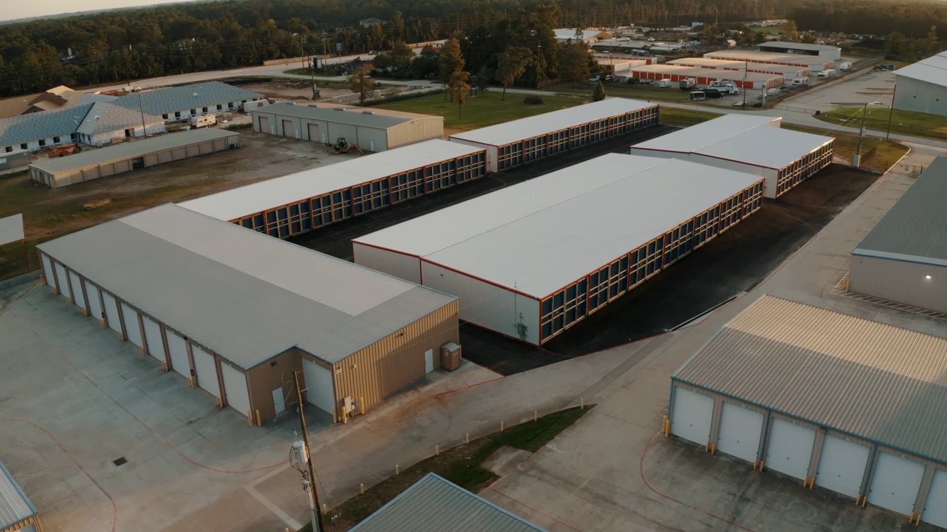 Premium Boat and RV Storage Facility - Commercial Concrete Construction Project View 2 | Inner Loop Construction Texas