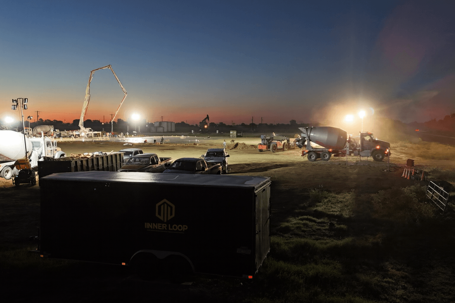 Commercial Concrete Paving by Inner Loop Construction - Industrial and Commercial General Contractors in Texas