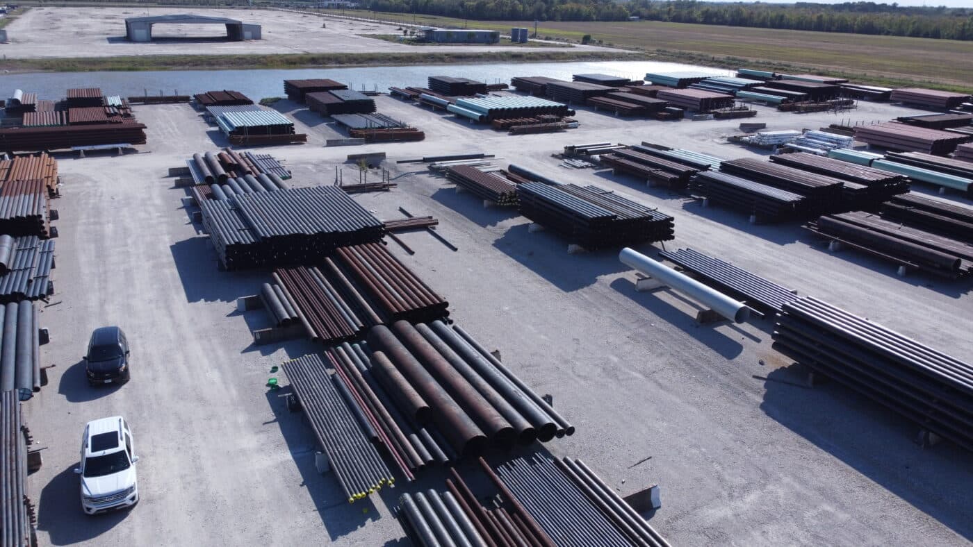 Pipe Yards - Commercial Concrete Contractors Texas | Inner Loop Construction